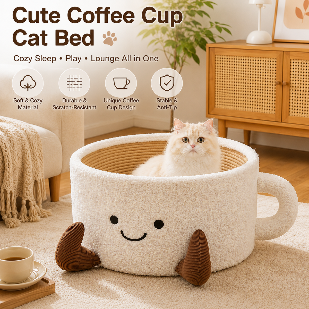 Purrfect™ Cup Bed